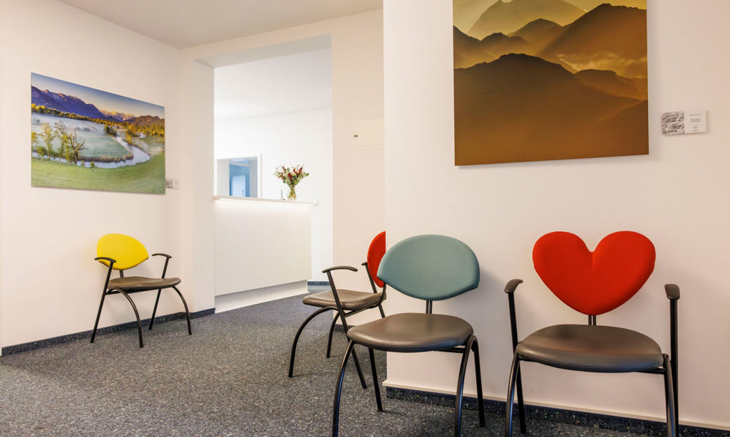 Praxisräume kardiologische Praxis Unterhaching